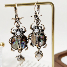 Load image into Gallery viewer, "Dancing Beetle" Earring Set
