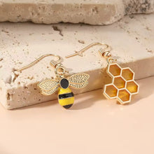 Load image into Gallery viewer, "Bee &amp; Bloom" Earring Set
