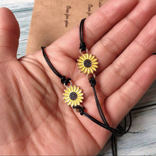 Load image into Gallery viewer, "Together Forever" Sunflower Bracelet Set
