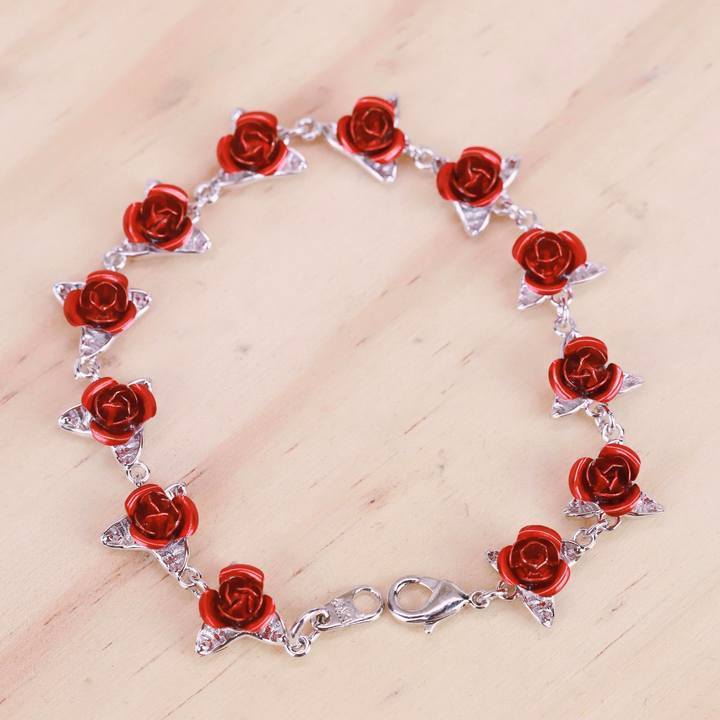 "12 Reasons" Rose Bracelet