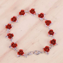 Load image into Gallery viewer, "12 Reasons" Rose Bracelet
