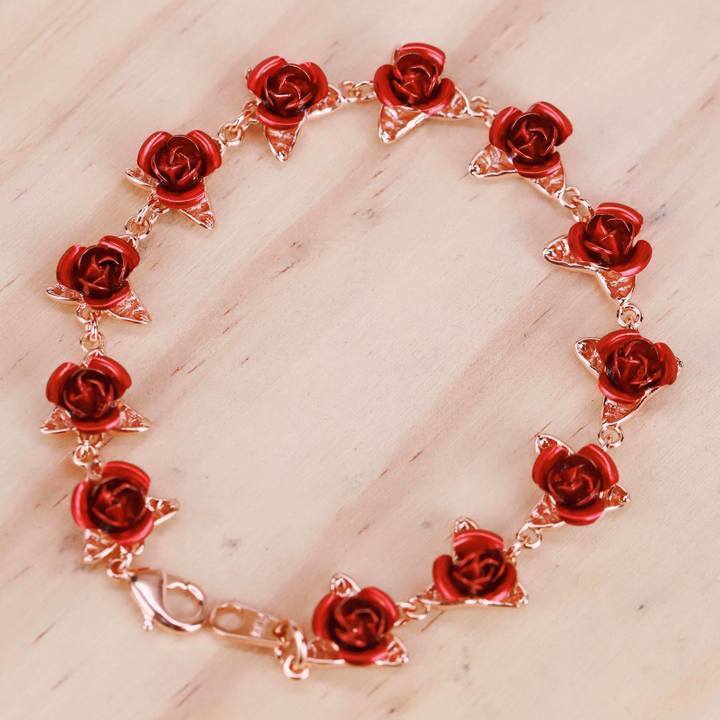 "12 Reasons" Rose Bracelet